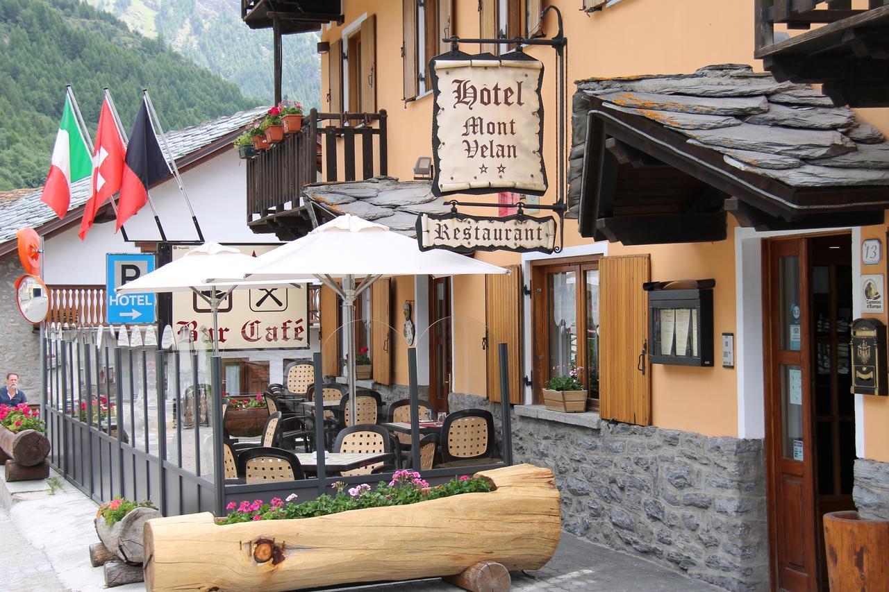 Mont Velan Chambres & Restaurant Saint-Oyen Kültér fotó